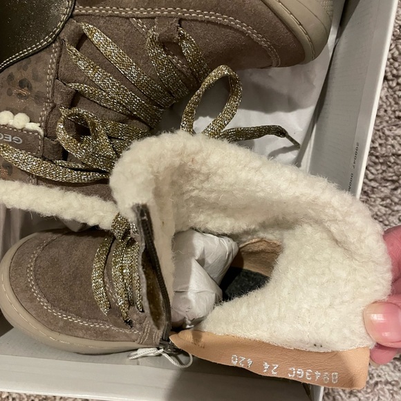 Geox toddler girls Jay J boot. Size 8 us EU 24. NIB - Picture 5 of 8